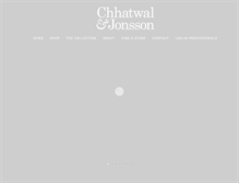 Tablet Screenshot of chhatwal-jonsson.se
